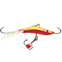 Балансир "Sprut" Mikari #9 (22g/75mm/RG + дополнительный тройник с фосфорной каплей)