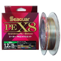 Шнур PE Seaguar X8 Grandmax 300m многоцветная #5
