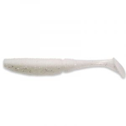 Силиконовая приманка Herakles Ghost Shad 8,5cm цвет WHITE/SILVER