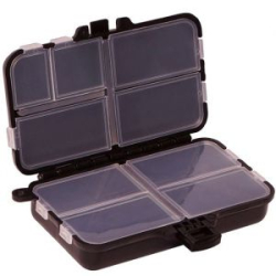 Коробка-раскладушка Kosadaka "Пенал" TB-S13-BLK, 10.5*6.5*2см для мелочей, чёрная