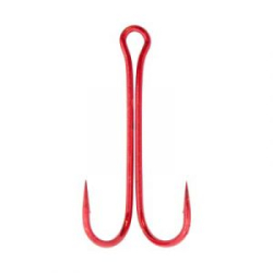 Крючок Flagman Double Hook Long SS Red №1 4шт