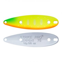 Блесна колеблющаяся Strike Pro Serpent Double 75M незацейпляка-двойник, 18,0 гр. 7,5 см. ST-010BD #A178S-CP (9925633)