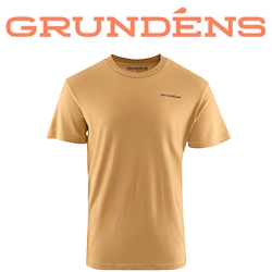 Grundens Leroy Brown SS T-Shirt, Whiskey