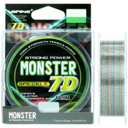 Леска Mifine Monster Speckle 7d 100m GM40