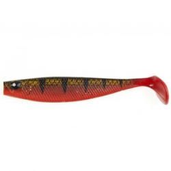 Силиконовая приманка Lucky John 3D Series Red Tail Shad 3.5" цв. PG22 5шт.