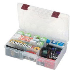 Коробка Plano 2378000 Deep Stow Adj Dividers Clear (35.6cm x 22.9cm x 7.1cm) (1561229)