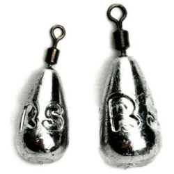 Груз для отводного "груша" с вертлюжком RodStars 40 гр.