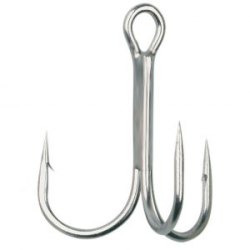 Крючок Gamakatsu Treble Hooks Nickel 13N №06