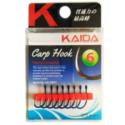 Крючки одинарные Kaida 1412002 #6 