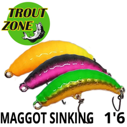 Trout Zone Maggot 1.6 Sinking 3g