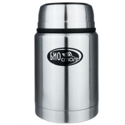 Термос для еды "Биосталь" с ложкой, 0,75 л