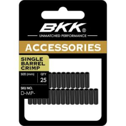 Обжимная трубка BKK Single Barrel Crimp (D-MP-2052) - 1.2*10mm (25шт)