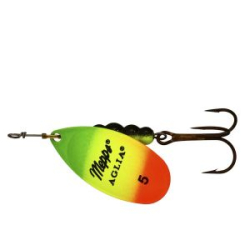 Блесна вращающаяся Mepps Aglia OR/Tiger №5