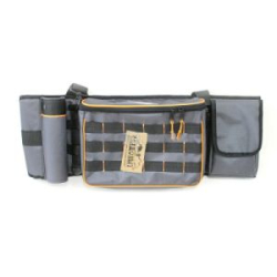 Сумка рыболовная поясная "Следопыт" Fishing Belt Bag, 74х22х10 см, цв. серый, без коробок