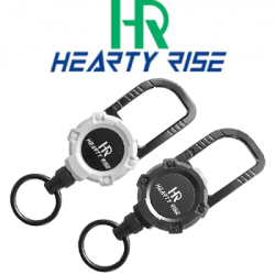 Hearty Rise Magnetic Carabiner Pin on Reel HPI-2704