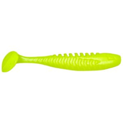 Силиконовые приманки 11Lures Loony Tail цвет Fluo Lemon