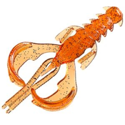 Силиконовая приманка МикроDжиг Nimble 2.0" 50мм цвет Янтарь