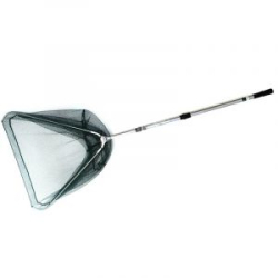 Подсачек складной телескопический Namazu L-180 см, треугольный обод 70 см, капрон