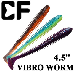 Crazy Fish Vibro Worm 4.5"