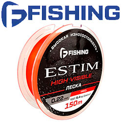F-Fishing Estim Red 150m