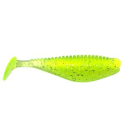 Силиконовая приманка Ojas NanoShad 77, (011) Lime Chartreuse