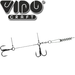 Vido Craft Jig Spring Soft Baits титановый стингер со спиралью (VD-TiJS)