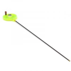 Зимняя удочка Artuda Тренд L желтая флюо