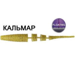 Силиконовая приманка Crazy Fish Polaris 3" 24-68-1-6-F кальмар цв. olive (оливка) плавающая