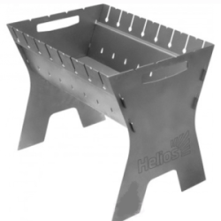 Мангал сборный Helios Жарыч 1,5мм, 490х330х400мм, картон (T-MC-01)