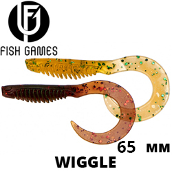 Fish Games Wiggle (Вьющийся) 65мм
