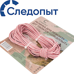 Следопыт Резинка для ремонта дуг палаток, длина 10м