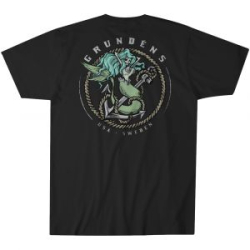 Футболка Grundens Mermaid SS T-Shirt, Black, M