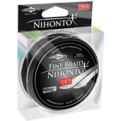 Плетеный шнур Mikado Nihonto Fine Braid Black 150м 0,08мм - 4,95кг