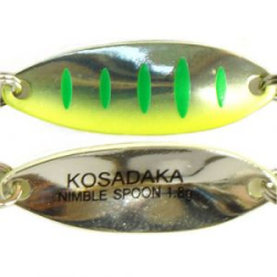 Блесна Kosadaka Trout Police Nimble Spoon 1.8g, 27mm, цвет M99 TL-NS-M99