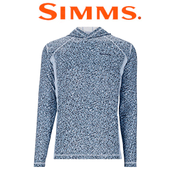 Simms Challenger Solar Hoody, Pebble Selvedge