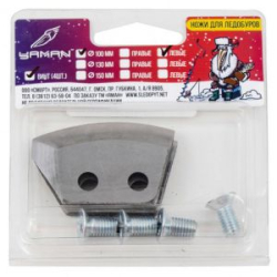 Ножи "ЯМАН" для ледобуров полукруглые 150 мм. (ЛВ)