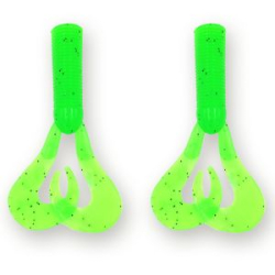 Хвост для бактейла Miuras Mouse Big, 42гр цвет: шартрез, 2шт