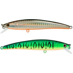 Воблер Strike Pro Arc Minnow 90SP, 90 мм, 9 гр. цвет GC01S/A70-713S Double Black Silver OB/Mat Tiger (9931869)