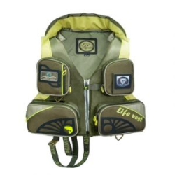Жилет страховочный Aquatic ЖС-01X (цвет: хаки, размер 50-52)