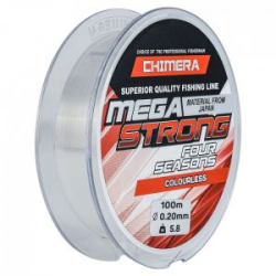 Леска Chimera Megastrong Four Seasons Colourless 100m #0.18