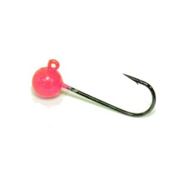 Джиг-головка, крючок Maruto розовая 2гр, крючок №4