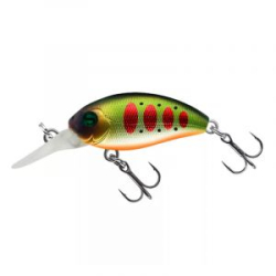 Воблер "Sprut" Rini Crank D 32F (Floating/32mm/3g/0,9-1,4m/SGRTR3) + Два Одинарных Крючка (S-75M #6)