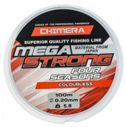 Леска Chimera Megastrong Four Seasons Colourless 100m #0.28