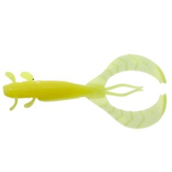 Силиконовая приманка Рак Flagman FL Craw 1,8" цв. #127 Lime Chartreuse