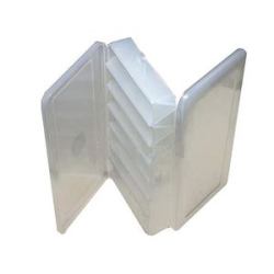 Коробочка Три Кита ВБ-1 2-х сторонняя, для воблеров и балансиров (7+7 отд.) (190*85*35мм) прозрачная