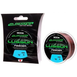 Леска Elegance Method Lusson Fast Sinking Feeder 300m 0,20мм 3,99кг