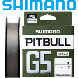 Shimano LD-M41U Pitbull G5 Steel gray 100m