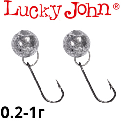 Lucky John Mormo Rig Мормышки одноухие свинцовые