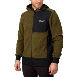 Кофта флисовая Graff (233-P-BL-13) коричневая р. M