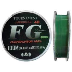 Леска BAT FG Leader 4D 100m зеленый 0,5мм